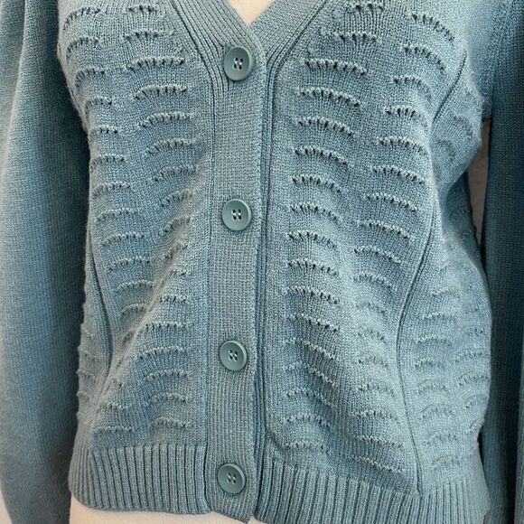 Philosophy 4 button Sweater - Picture 2 of 5